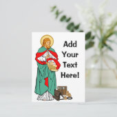 St. Luke, Beloved Physician (RLS 08; MedVers.) Briefkaart (Staand voorkant)