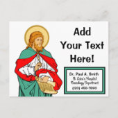 St. Luke, Beloved Physician (RLS 08; MedVers.) Briefkaart (Voorkant)