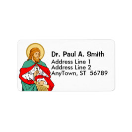 St. Luke, Beloved Physician (RLS 08; MedVers.) Etiket