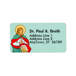 St. Luke, Beloved Physician (RLS 08; MedVers.) Etiket