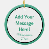 St. Luke, Beloved Physician (RLS 08; MedVers.) Keramisch Ornament (Achterkant)