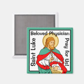 St. Luke, Beloved Physician (RLS 08; MedVers.) Magneet (Voorkant / Achterkant)