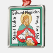 St. Luke, Beloved Physician (RLS 08; MedVers.) Metalen Ornament (Links)