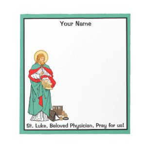 St. Luke, Beloved Physician (RLS 08; MedVers.) Notitieblok
