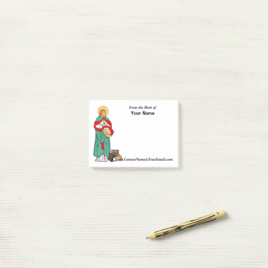 St. Luke, Beloved Physician (RLS 08; MedVers.) Post-it® Notes (Op bureau)