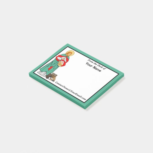 St. Luke, Beloved Physician (RLS 08; MedVers.) Post-it® Notes (Schuin)