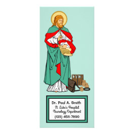 St. Luke, Beloved Physician (RLS 08; MedVers.) Reclamekaart