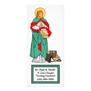 St. Luke, Beloved Physician (RLS 08; MedVers.) Reclamekaart