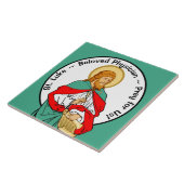 St. Luke, Beloved Physician (RLS 08; MedVers.) Tegeltje (Zijkant)