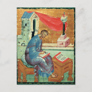St. Luke de Evangelist door Andrei Rublev Briefkaart