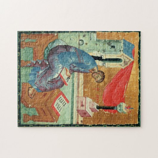 St. Luke de Evangelist door Andrei Rublev Legpuzzel (Horizontaal)