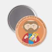 St. Luke de Evangelist Magneet (Voorkant / Achterkant)