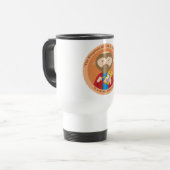 St. Luke de Evangelist Reisbeker (Voorkant links)