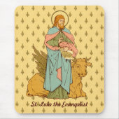 St. Luke de Evangelist (RLS 08) (Stijl 2) Muismat (Voorkant)