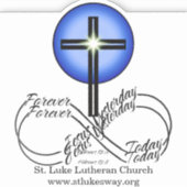 St Luke Decal Sticker (Voorkant)