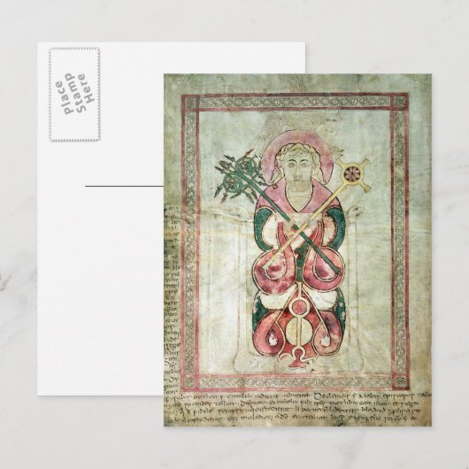 St. Luke en zijn gevlekte kalf Briefkaart (Voorkant / Achterkant)