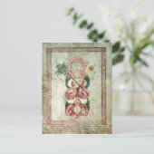 St. Luke en zijn gevlekte kalf Briefkaart (Staand voorkant)