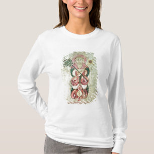 St. Luke en zijn gevlekte kalf T-shirt