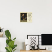 St. Luke, katholieke Patron Sint van Artsen Poster (Thuiskantoor)