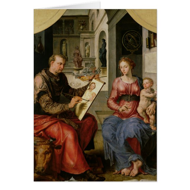 St. Luke Painting the Virgin, c.1545 (Voorkant)