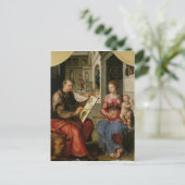 St. Luke Painting the Virgin, c.1545 Briefkaart (Staand voorkant)