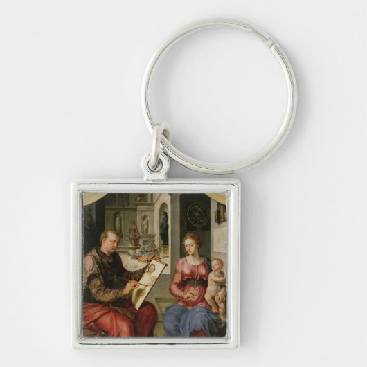 St. Luke Painting the Virgin, c.1545 Sleutelhanger (Voorkant)