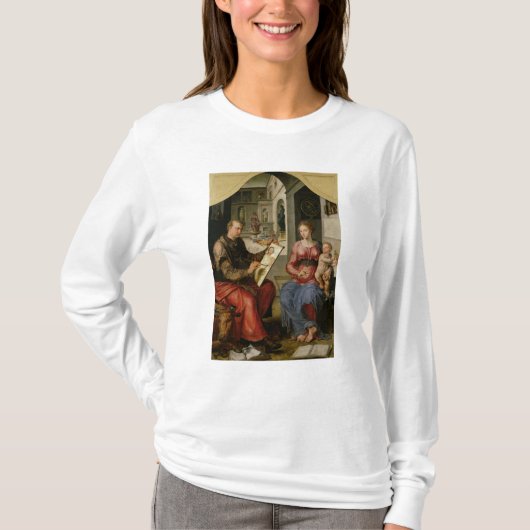 St. Luke Painting the Virgin, c.1545 T-shirt (Voorkant)