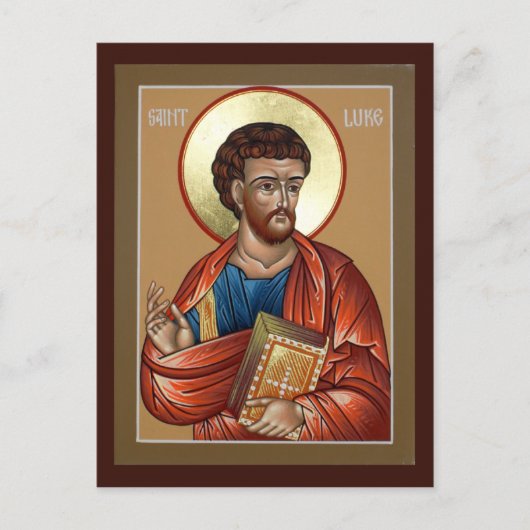 St. Luke Prayer Card Briefkaart (Voorkant)