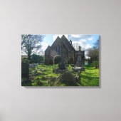 St Luke’s Church and Graveyard, Norland Canvas Afdruk (Voorkant)