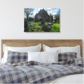 St Luke’s Church and Graveyard, Norland Canvas Afdruk (Insitu (Slaapkamer))