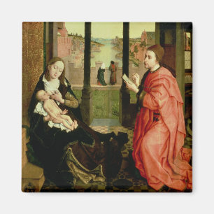 St. Luke Tekent een portret van de Maagd Magneet