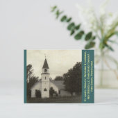 St. Luke's Reformed & Lutheran Church, York Co, PA Briefkaart (Staand voorkant)