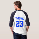 ST LUKES STORM 3/4 SLEEVE RAGLAN T-SHIRT (Achterkant volledig)