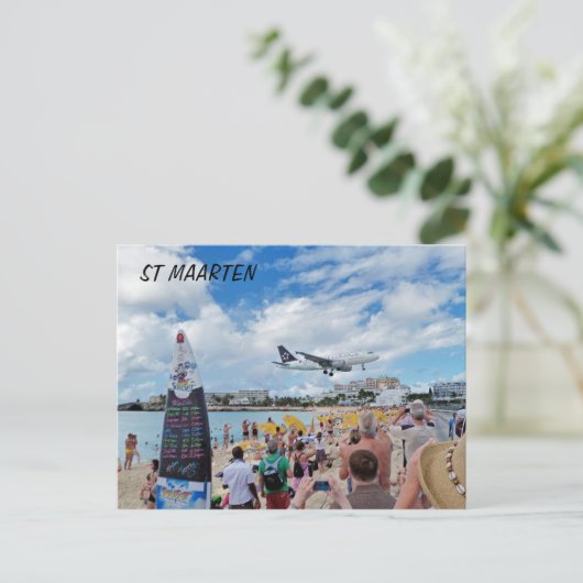 ST MAARTEN BRIEFKAART (Staand voorkant)