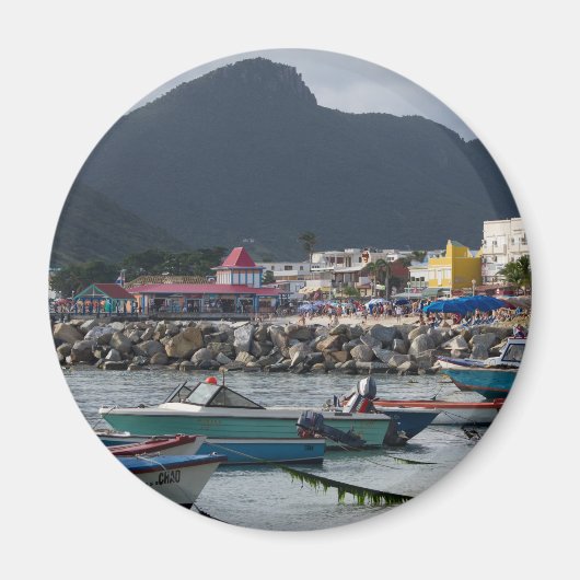 St. Maarten Harborside Magneet (Voorkant)