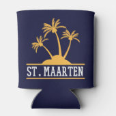 St. Maarten Het vriendelijke eiland Sint Martin Blikjeskoeler (Achterkant)