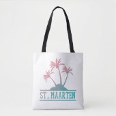 St. Maarten | Sint Martin Gradiënt  Tote Bag (Voorkant)