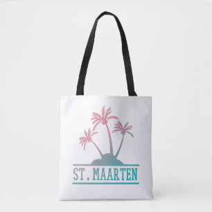 St. Maarten Sint Martin Gradiënt Tote Bag