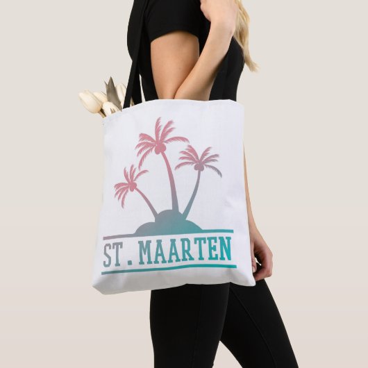 St. Maarten | Sint Martin Gradiënt  Tote Bag (Dichtbij)
