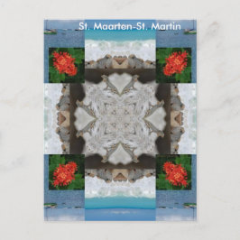 St. Maarten - St. Martin Kaleidoscope Briefkaart
