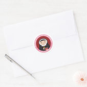 St. Madeleine Sophie Barat Ronde Sticker (Envelop)