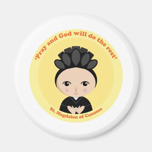 St. Magdalen Canossa Magneet (Voorkant)