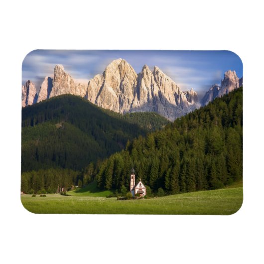 St. Magdalena | Val di Funes Magneet (Horizontaal)