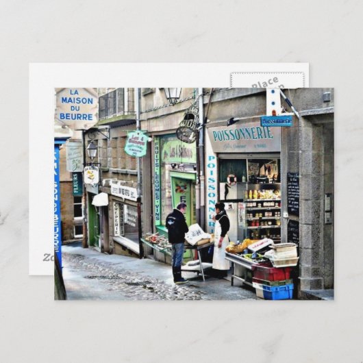 St Malo Briefkaart (Voorkant / Achterkant)