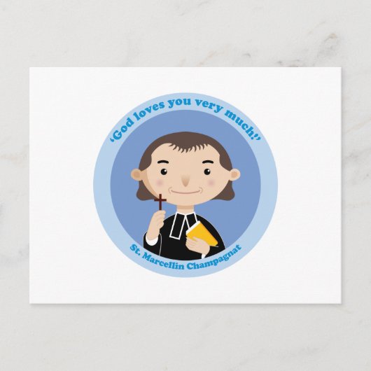 St. Marcellin Champagnat Briefkaart (Voorkant)