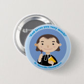 St. Marcellin Champagnat Ronde Button 5,7 Cm (Voorkant /achterkant)