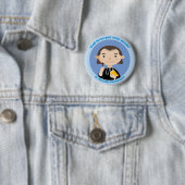 St. Marcellin Champagnat Ronde Button 5,7 Cm (In situ)