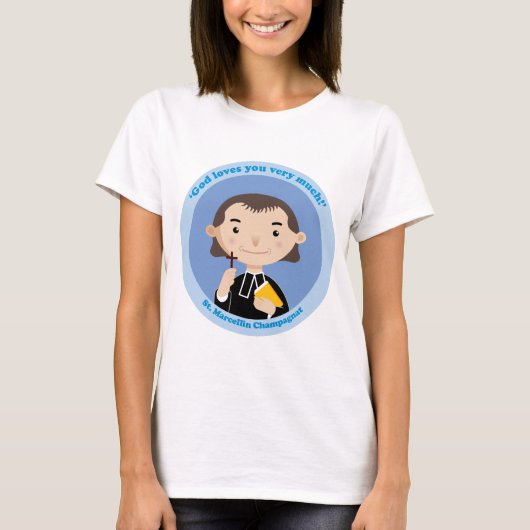St. Marcellin Champagnat T-shirt (Voorkant)