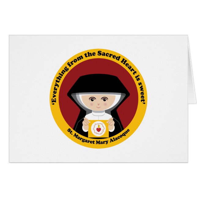 St. Margaret Mary Alacoque (Voorkant Horizontaal)