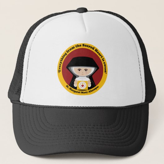 St. Margaret Mary Alacoque Trucker Pet (Voorkant)
